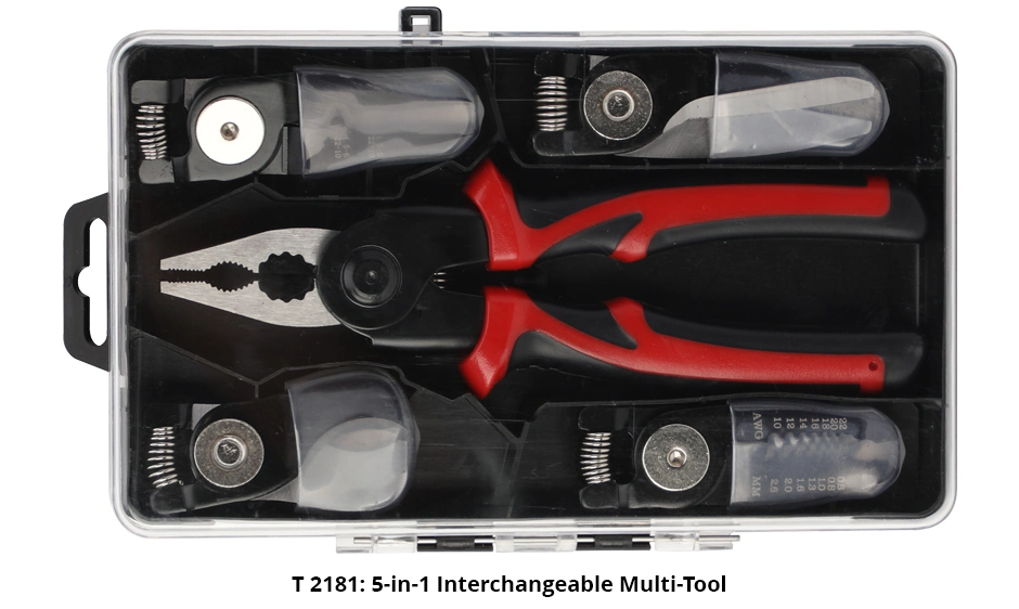 T 2181: 5-in-1 Interchangeable Multi-Tool and T 2181: 5-in-1 Interchangeable Multi-Tool